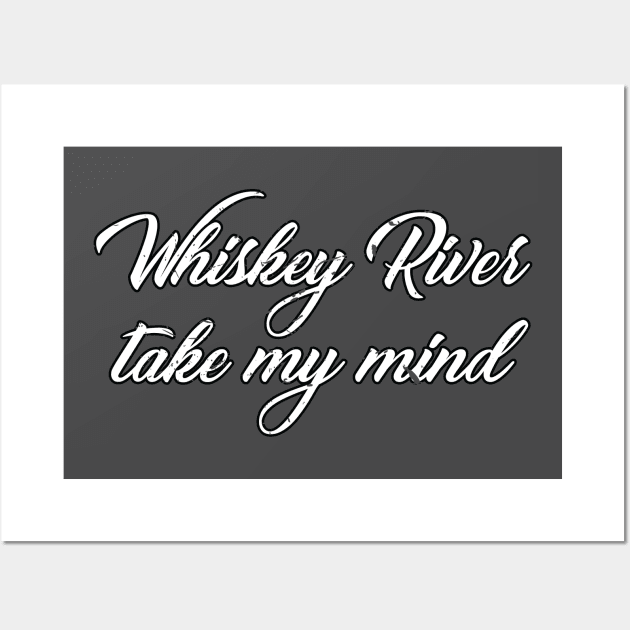 Whiskey River Wall Art by Litho